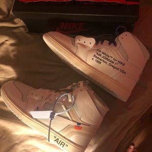 Jordan 1 off white nrg Sz 10